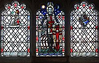 Memorial window for Frank Beck, West Newton