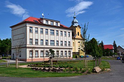 Rtyně nad Bílinou : centre.