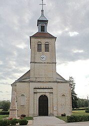 The church in Vincent-Froideville