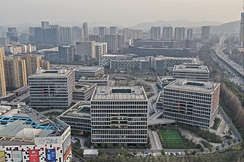 Vista panoramica della sede Hangzhou