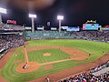 Image 1Fenway Park, home of the Boston Red Sox. The Green Monster is visible beyond the playing field on the left. (from Baseball)