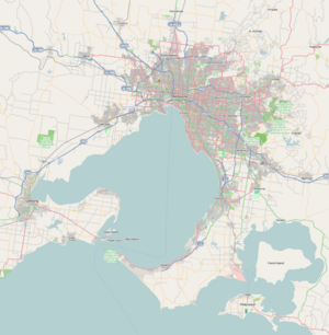 Map of Melbourne