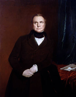 Charles Babbage door Samuel Laurence