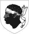 Blason de la Corse.