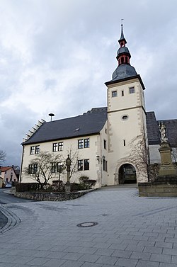 Church yard in Hollstadt