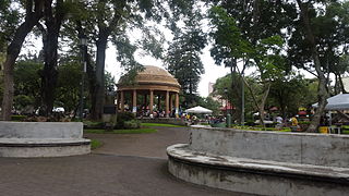 Parque Morazán.