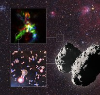 Moléculas contendo fósforo encontradas em uma região de formação de estrelas e cometa 67P.[21]