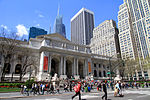 Stadsbiblioteket i New York, USA.