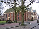 Zicht ip Drenthe Museum in Assen (ryksmonument)