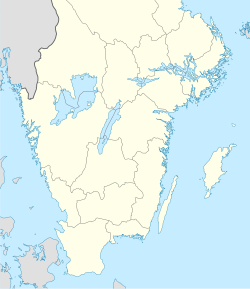 Lidköping ubicada en Suecia meridional