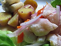 Peruvian ceviche