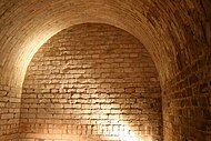 An Eastern Han vaulted tomb chamber at Luoyang made of small bricks