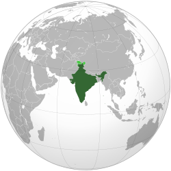 Location of India