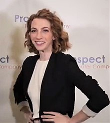 Description de l'image Molly Bernard at Broadway Night Interviews.jpg.