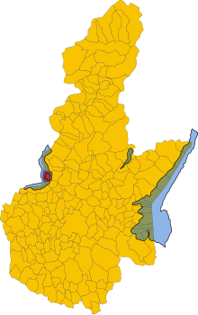 Localisation de Monte Isola