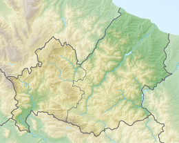 Mappa di localizzazione: Molise