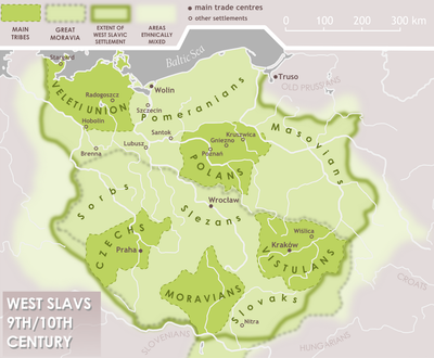 1000 anos de história da área entre o Elba, o Oder e o Vístula