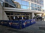 Exterior entrance to one of the two Jays Shop locations at Rogers Centre.