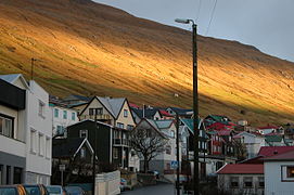 Vágur, zile Suðuroy .