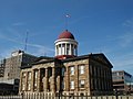 Image 43The Old State Capitol in Springfield. Designed by John F. Rague in a Greek Revival style and completed in 1840, the building housed the Illinois General Assembly until 1876. Photo credit: Agriculture (from Portal:Illinois/Selected picture)