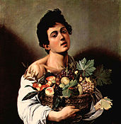 Caravaggio: Jongen met fruitmand (1593/4)