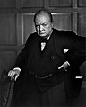 Oppositionsführer Winston Churchill (Conservatives)