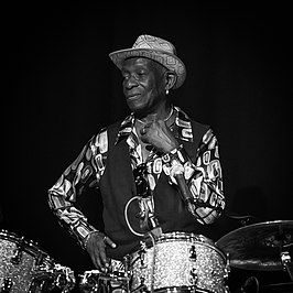 Tony Allen op het Oslo Jazzfestival in 2015