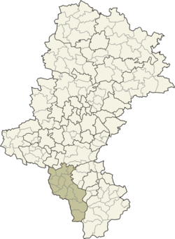 Location within Silesian Voivodeship