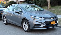 Chevrolet Cruze sedan (2018)