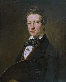 Portret van Springer door Nicolaas Pieneman, Amsterdam Museum