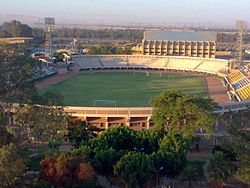 Aluminium Stadium in Nag Hammadi