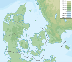 EKSN på kartan över Danmark