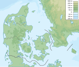 Läge i Danmark.