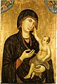 Madona sa djetetom i dva anđela (Crevole Madonna), 1283-1284, tempera na panelu, dimenzije 89x60 cm, Museo dell'Opera del Duomo, Siena