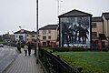 Peinture murale sur le Bloody Sunday.