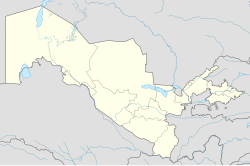 Mappa dell'Uzbekistan