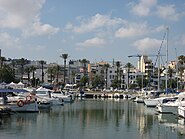 Vilanova i la Geltrú from the city's port