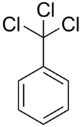 Struktur von Benzotrichlorid