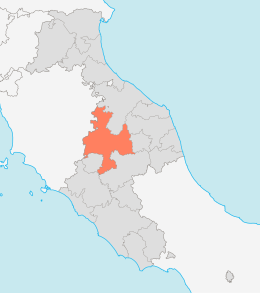 Delegazione di Perugia – Localizzazione