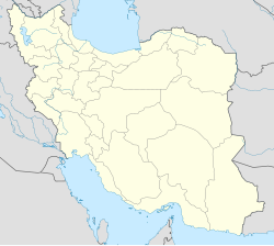 Pasargadae trên bản đồ Iran