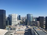 La Défense from the top of the Grande Arche.