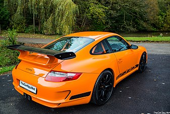 Porsche 997 GT3 RS (pre-facelift) rear