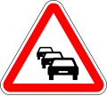 Traffic queues likely