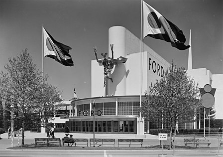 O Pavilhão da Ford na Feira Mundial de Nova York de 1939