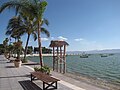 The Chapala beach viewed frae the Malecon