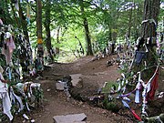 Clootie well at Munlochy, Scotland