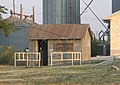 The old city jail in Crawford.