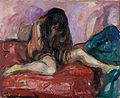 Mujer llorando, 1913–1914, Munch Museum, Oslo.