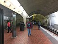 Umsteigebahnhof Fort Totten, untere Station (Green und Yellow Line)