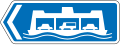 Direction to vehicular ferry pier